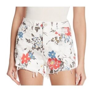 💕SHOW ME YOUR MUMU💕 Floral High Waisted Shorts